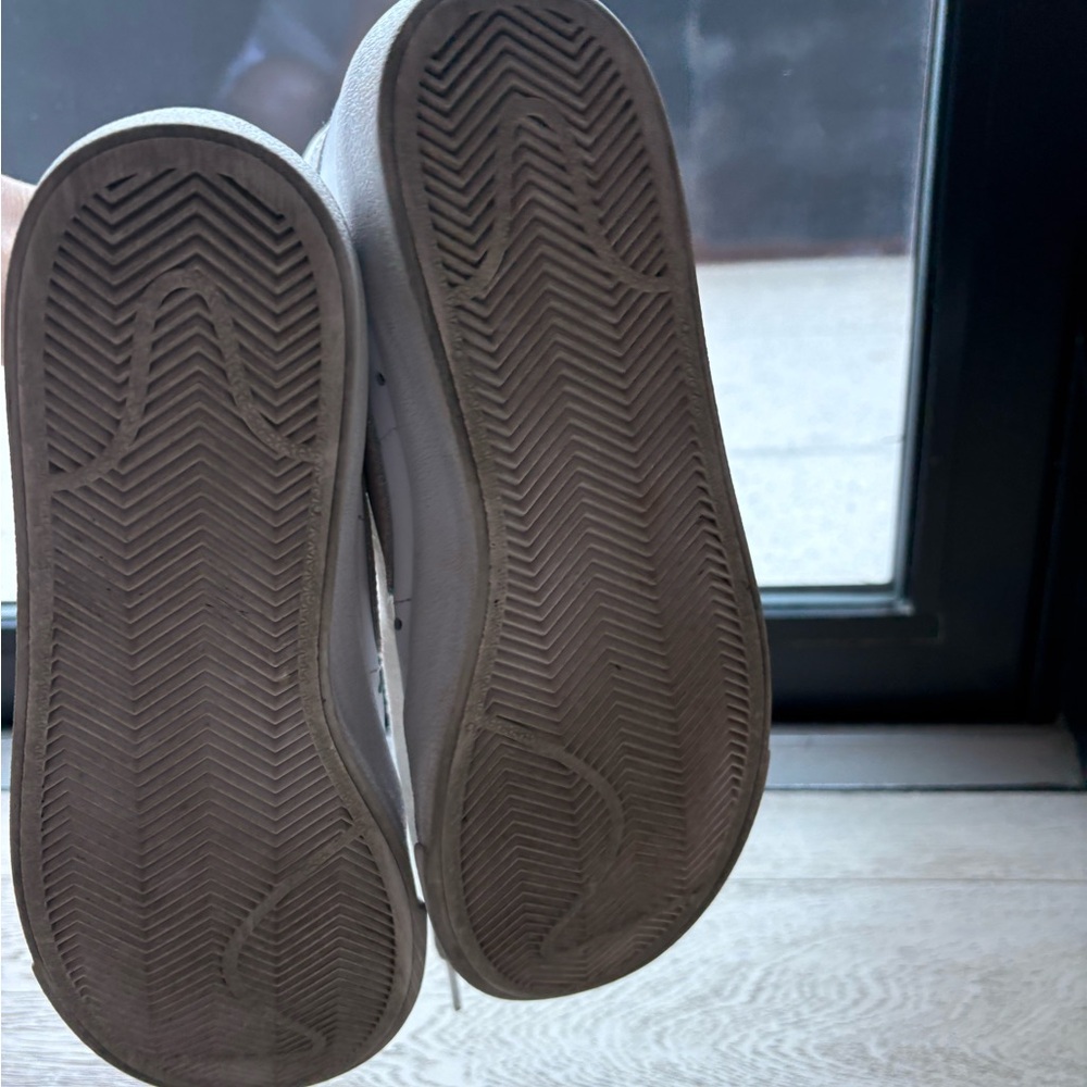 Women's White High-Top Sneakers - Picture 4 of 4